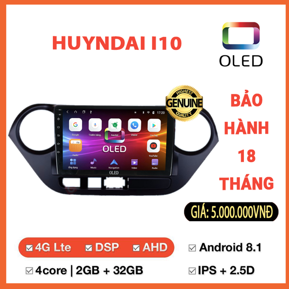 MÀN HÌNH OLED HYUNDAI I10